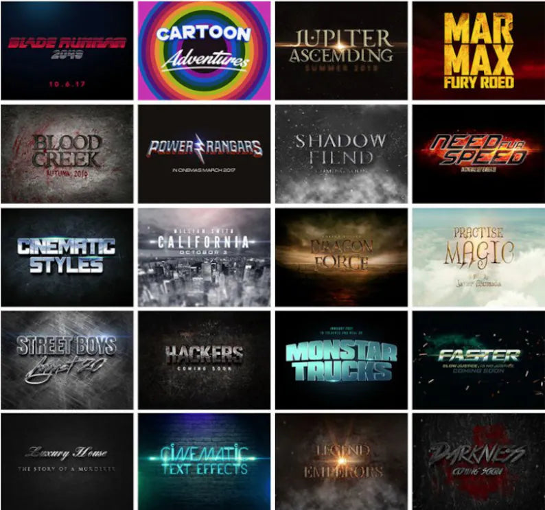 Movie Text Bundle - 200+